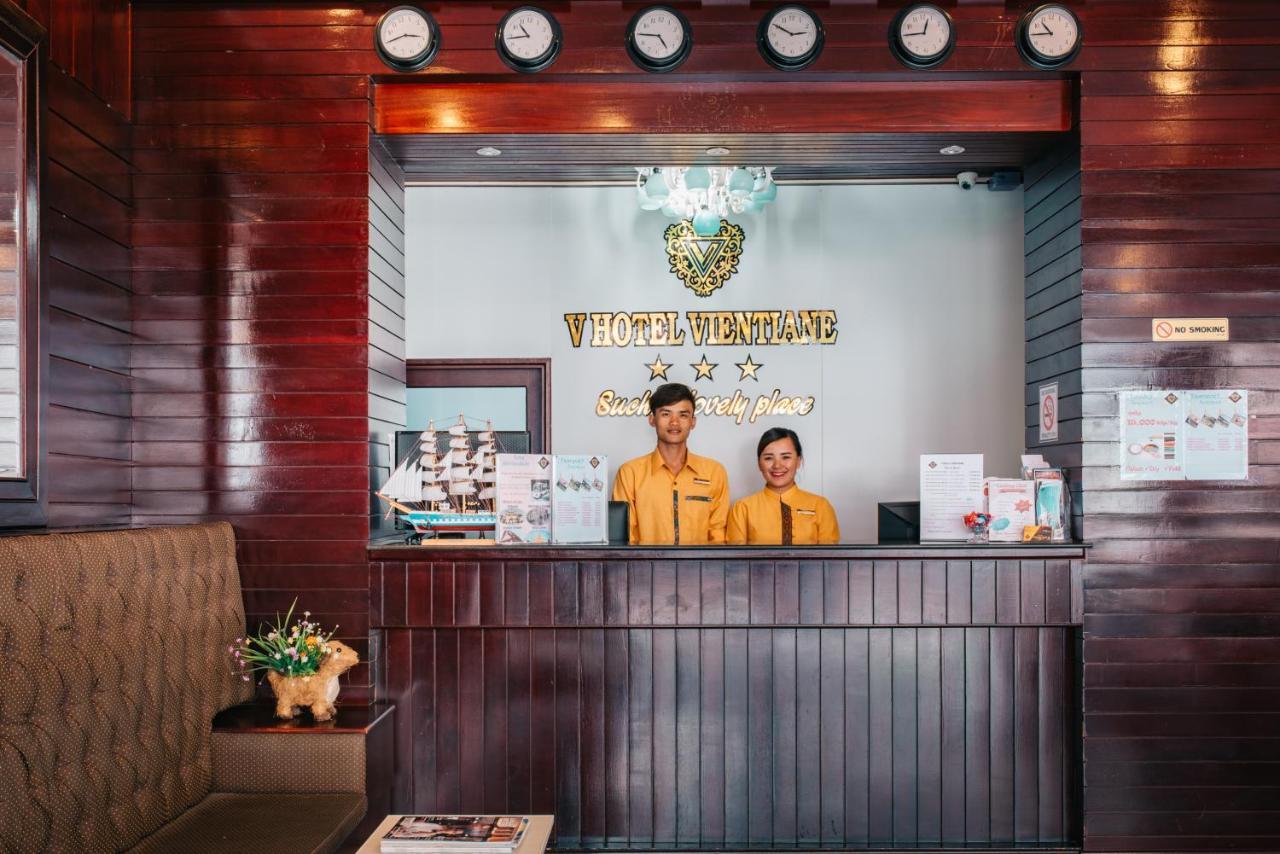V Hotel Vientiane Eksteriør bilde